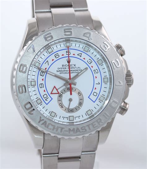 rolex yacht master 2 white gold|Rolex Yacht-Master ii price.